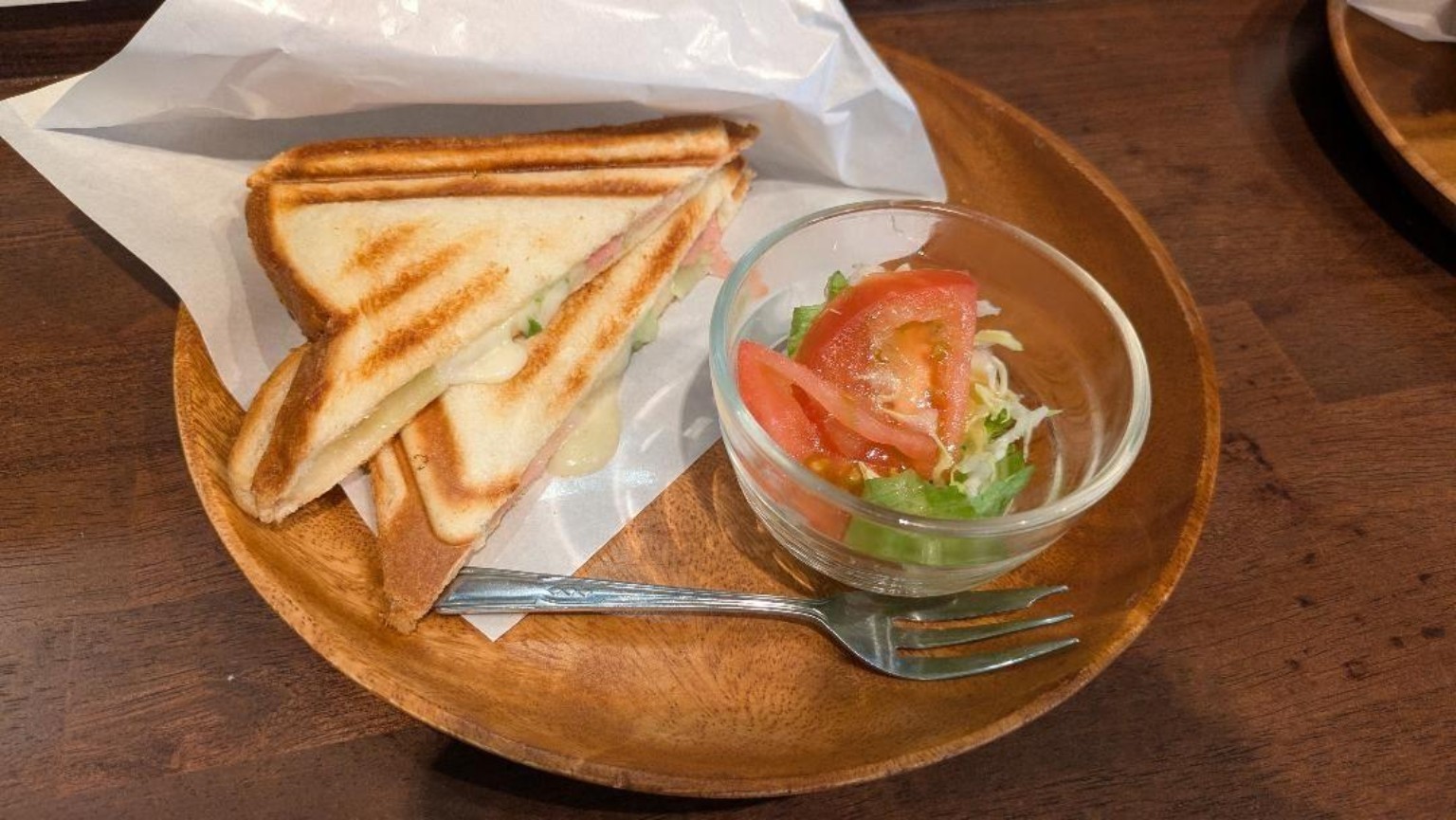 喫茶ありのまま BLTホットサンド